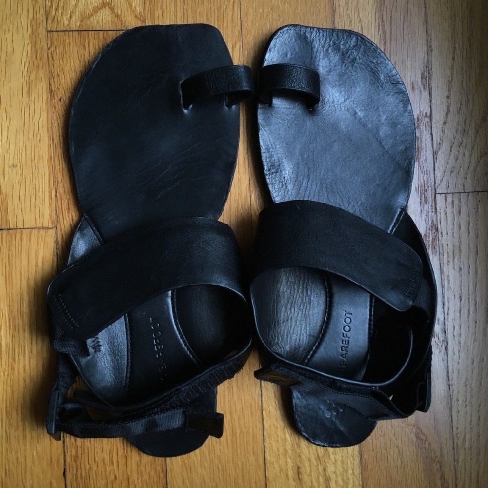 Vivobarefoot Kolhapuri Sandal Black Leather EUR 38